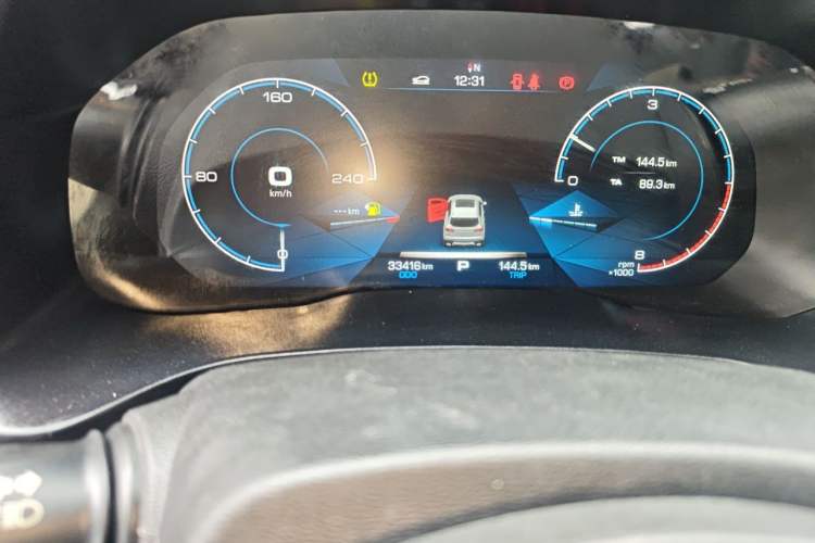 Used Haval H4 2019 1.5 GDIT Pro Version China VI Standard Odometer Close Up