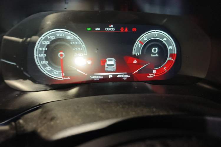 Used Haval H4 2019 1.5 GDIT Pro Version China VI Standard Odometer Close Up