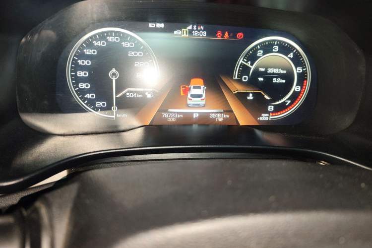 Used Haval H4 2019 Red Label 1.5 GDIT DCT Ultra-Luxury Smart Connectivity Edition Odometer Close Up