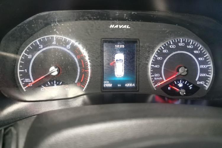 Used Haval H4 2019 Red-Label 1.5 GDIT DCT Elite SmartConnect Edition Odometer Close Up