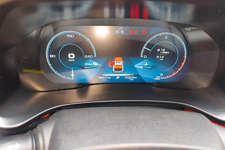 Used Haval H4 2019 1.5 GDIT Pro Version China VI Standard Odometer Close Up