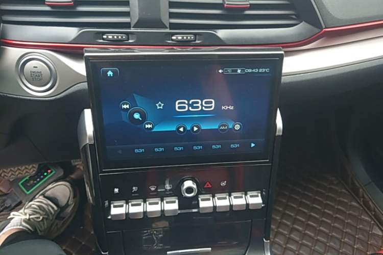 Used Haval H4 2019 Red-Label 1.5 GDIT DCT Luxury Smart Connectivity Model Audio And AC Panel