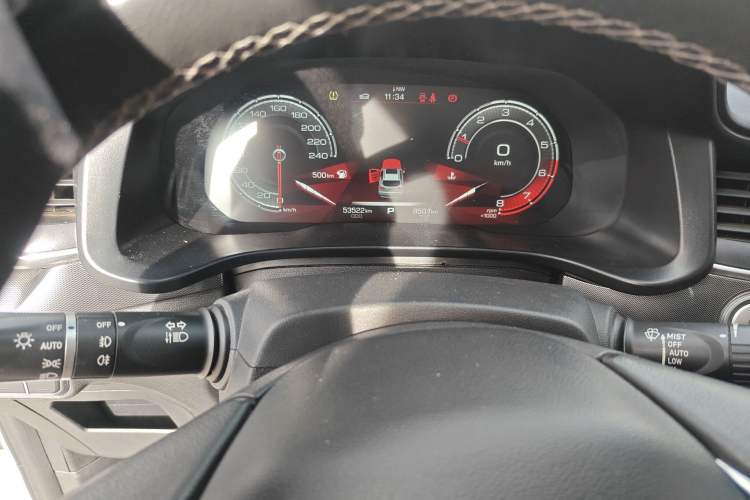 Used Haval H4 2019 1.5 GDIT DCT Ultra-Luxury Smart Connectivity Version China V Standard Instrument Cluster