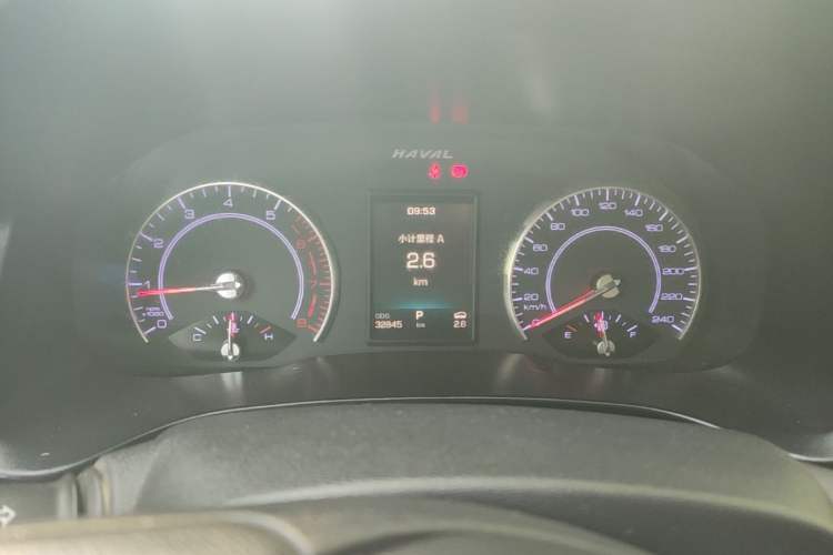 Used Haval H4 2019 1.5 GDIT DCT Luxury Smart Connectivity Version China VI Standard Instrument Cluster