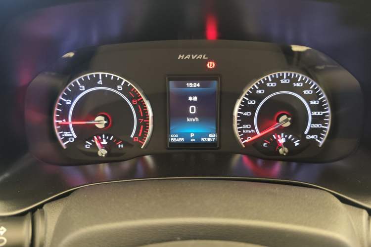 Used Haval H4 2019 1.5 GDIT DCT Luxury Smart Connectivity Version China VI Standard Instrument Cluster