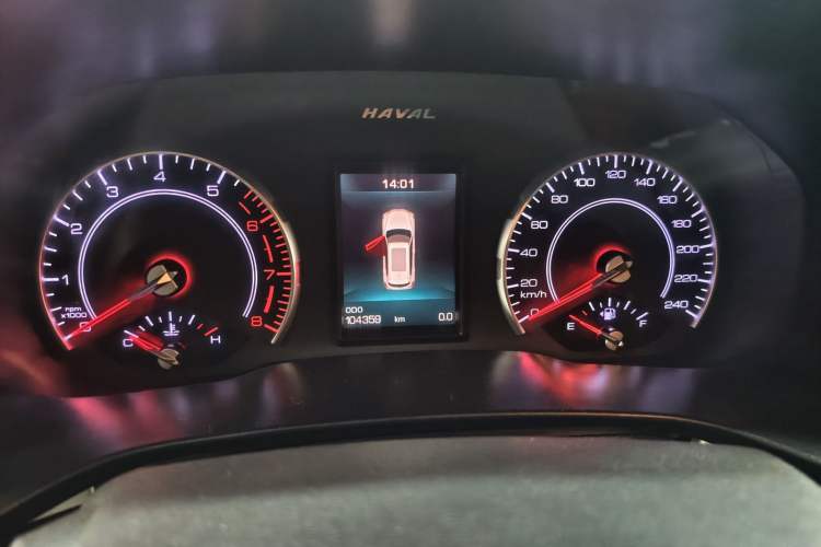 Used Haval H4 2019 1.5 GDIT DCT Elite Smart Connectivity Version China VI Odometer Close Up