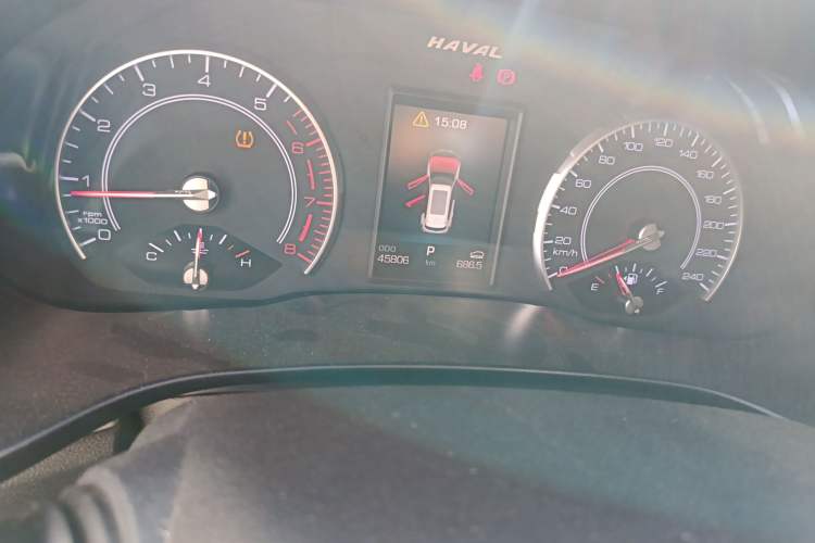 Used Haval H4 2019 1.5 GDIT DCT Elite Smart Connectivity Version China VI Odometer Close Up