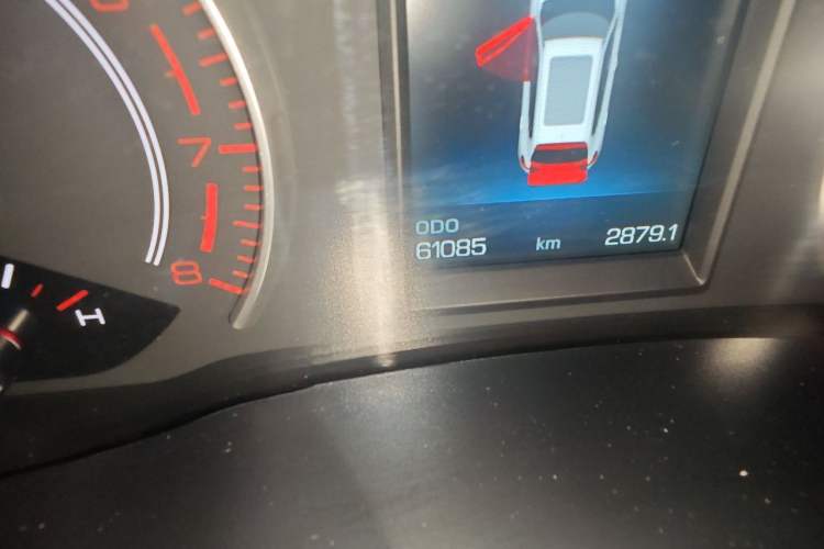 Used Haval H4 2020 Enjoy Edition 1.5T DCT Smart Odometer Close Up
