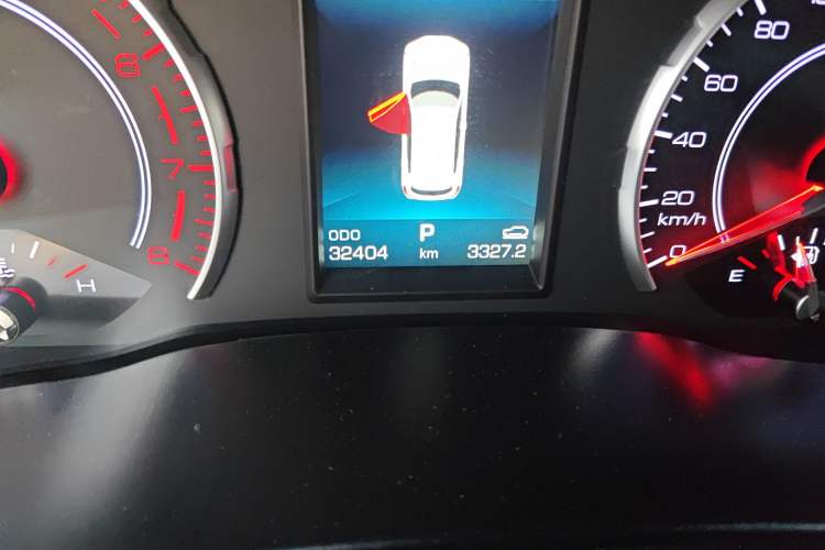 Used Haval H4 2020 Enjoy Edition 1.5T DCT Smart Odometer Close Up
