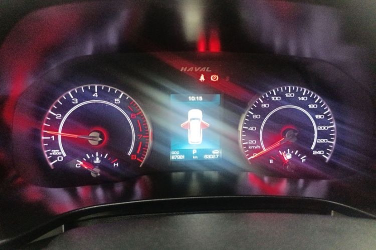 Used Haval H4 2020 Enjoy Edition 1.5T DCT Smart Odometer Close Up