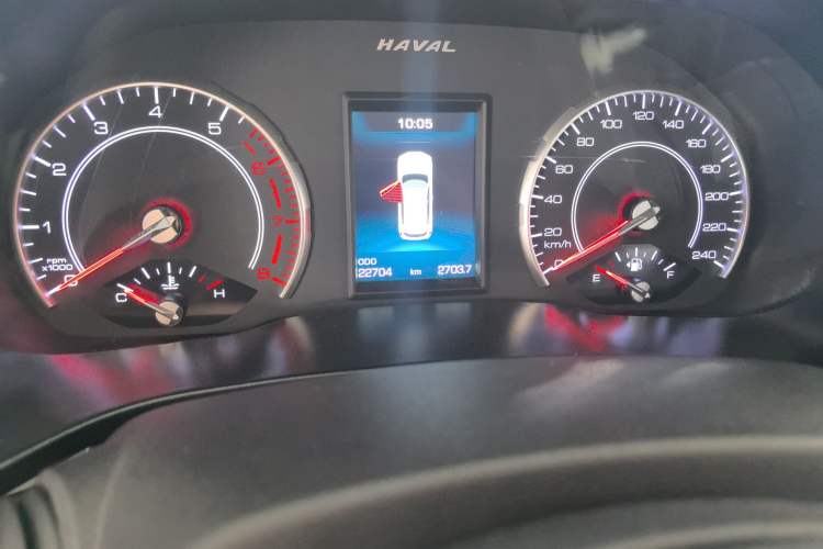 Used Haval H4 2020 Enjoy Edition 1.5T DCT Smart Odometer Close Up