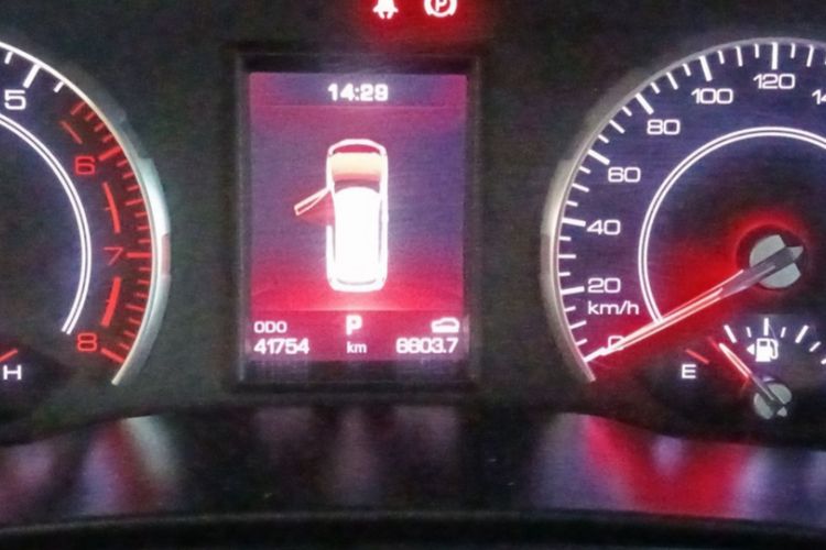 Used Haval H4 2020 Enjoy Edition 1.5T DCT Smart Odometer Close Up