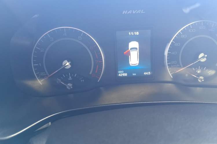 Used Haval H4 2020 Enjoy Edition 1.5T DCT Smart Odometer Close Up