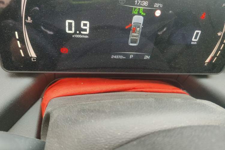 Used Haval H5 2023 2.0T Automatic All-Wheel Drive LinkedIn Gasoline Odometer Close Up