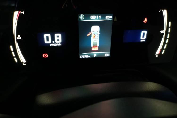 Used Haval H5 2023 2.0T Automatic All-Wheel Drive LinkedIn Gasoline Odometer Close Up