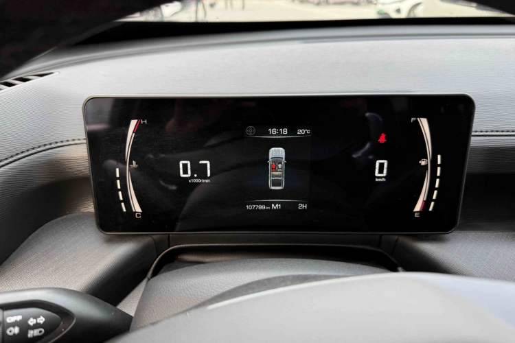Used Haval H5 2023 2.0T Automatic All-Wheel Drive LinkedIn Gasoline Odometer Close Up
