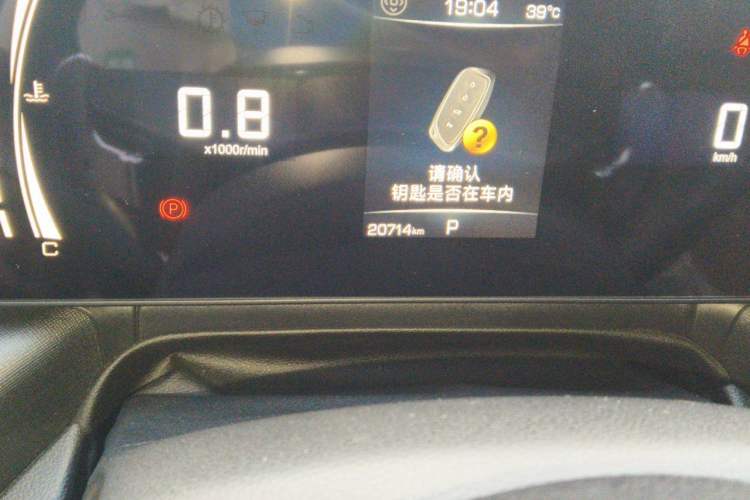 Used Haval H5 2023 2.0T Automatic Two-Wheel Drive LinkedIn Gasoline Odometer Close Up