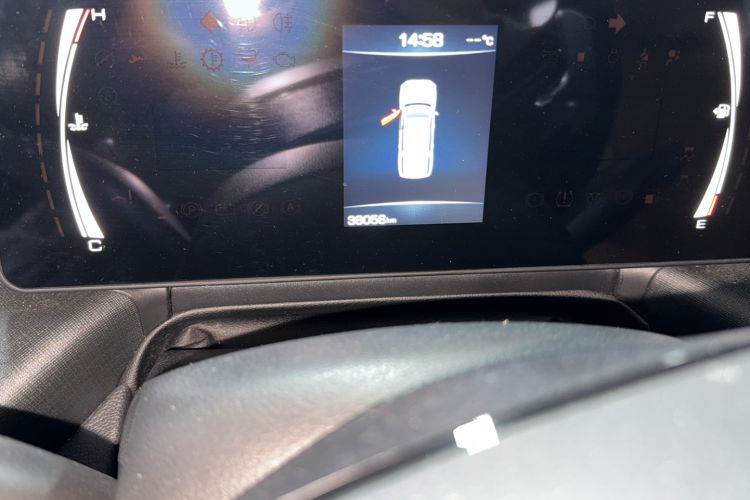 Used Haval H5 2023 2.0T Automatic All-Wheel Drive LinkedIn Gasoline Odometer Close Up