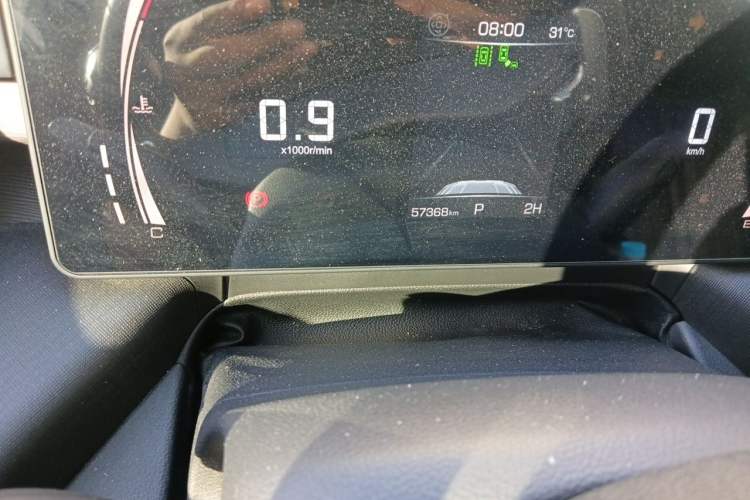 Used Haval H5 2023 2.0T Automatic All-Wheel Drive LinkedIn Gasoline Odometer Close Up