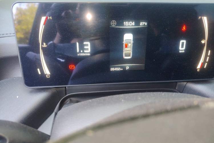 Used Haval H5 2023 2.0T Automatic Two-Wheel Drive LinkedIn Gasoline Odometer Close Up