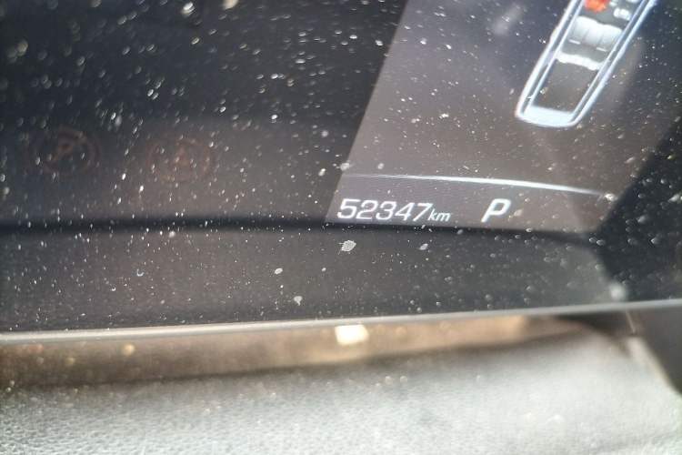 Used Haval H5 2023 2.0T Automatic Two-Wheel Drive Leading Edition Gasoline Odometer Close Up