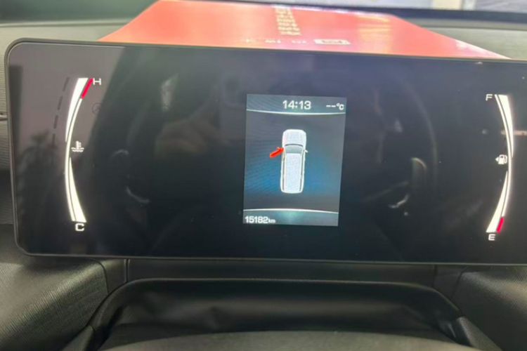 Used Haval H5 2023 2.0T Automatic Two-Wheel Drive LinkedIn Gasoline Odometer Close Up