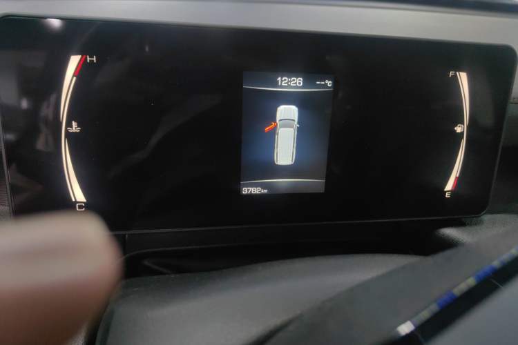 Used Haval H5 2023 2.0T Automatic All-Wheel Drive LinkedIn Gasoline Odometer Close Up