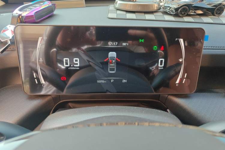 Used Haval H5 2024 2.0T Automatic All-Wheel Drive Flagship Gasoline Odometer Close Up