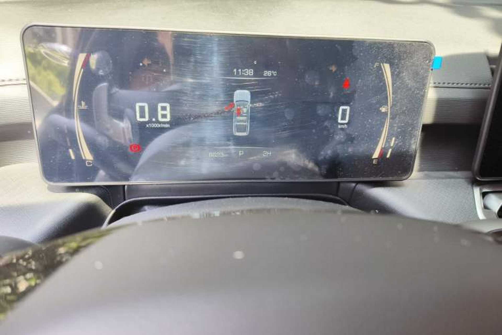 Used Haval H5 2025 2.0T Automatic All-Wheel Drive LinkedIn Edition Diesel Odometer Close Up