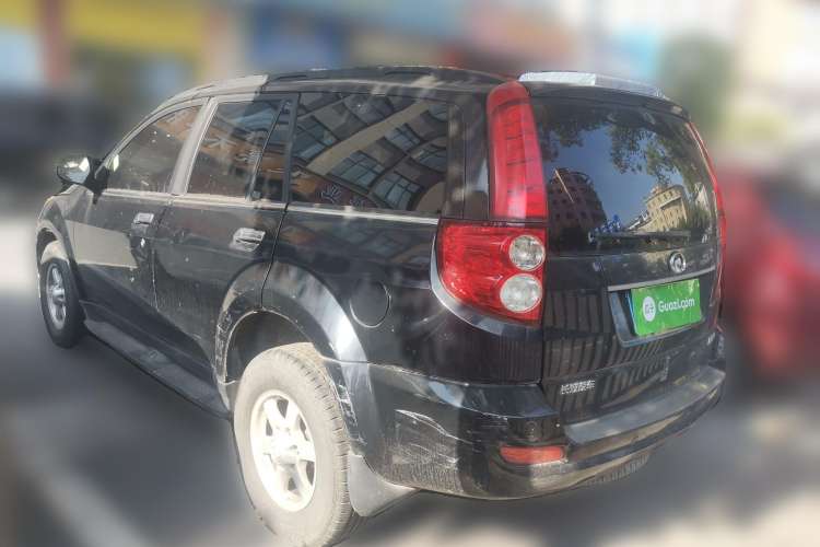 Used Haval H5 Classic 2010 European-style Model Green Quiet 2.0T Manual Two-Wheel Drive Luxury Version Rear Left 45 Deg