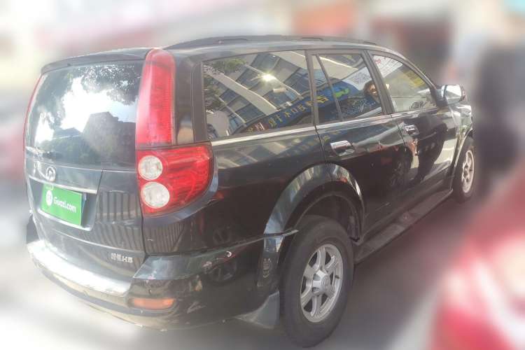 Used Haval H5 Classic 2010 European-style Model Green Quiet 2.0T Manual Two-Wheel Drive Luxury Version Rear Right 45 Deg