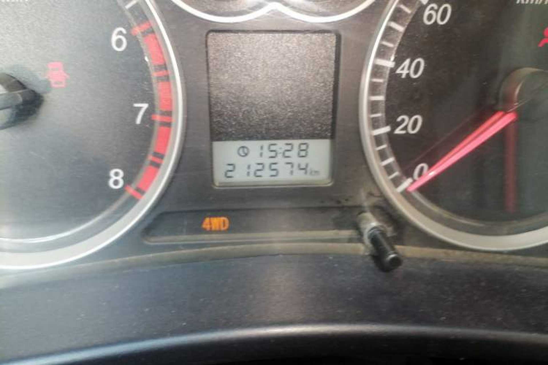 Used Haval H5 Classic 2010 Zhizun Edition 2.4L Four-Wheel Drive Comfort Model Odometer Close Up