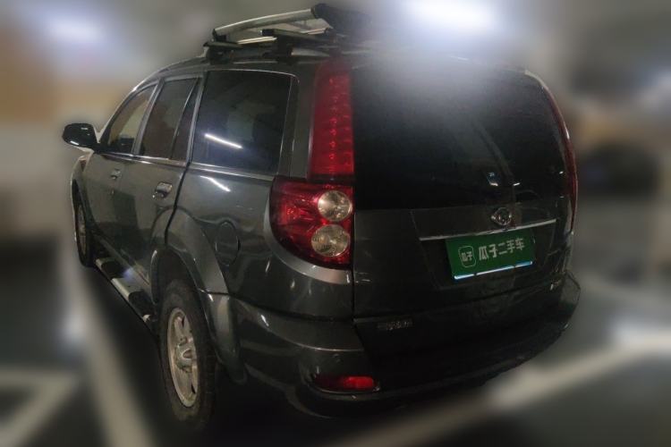 Used Haval H5 Classic 2010 European-style Model Green Quiet 2.0T Manual Two-Wheel Drive Luxury Version Rear Left 45 Deg