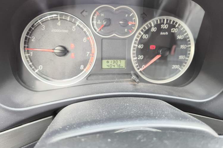 Used Haval H5 Classic 2010 Zhizun Edition 2.4L Four-Wheel Drive Comfort Model Odometer Close Up
