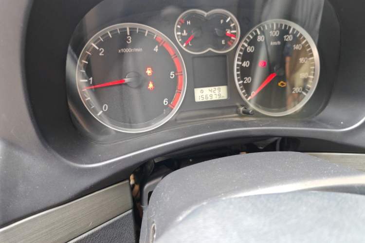 Used Haval H5 Classic 2010 Zhizun Edition 2.5 TCI Four-Wheel Drive Comfort Model Odometer Close Up