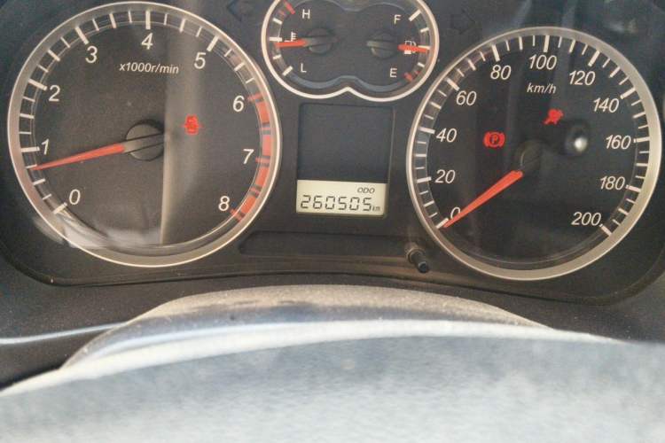 Used Haval H5 Classic 2010 Zhizun Edition 2.4L Four-Wheel Drive Luxury Model Odometer Close Up