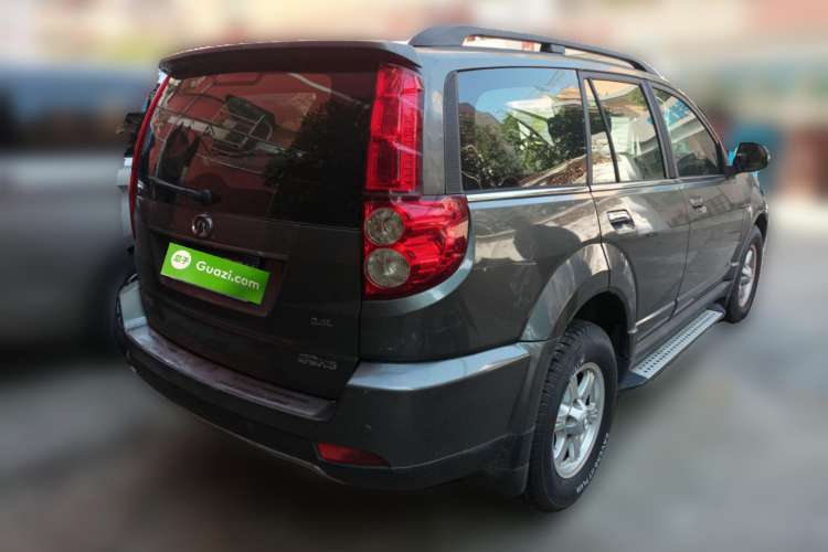 Used Haval H5 Classic 2011 Zhizun Edition 2.4L Four-Wheel Drive Deluxe Differential Version Rear Right 45 Deg