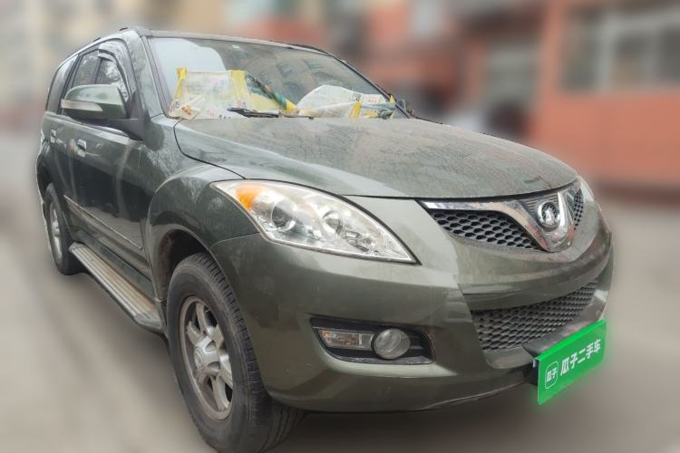 Used Haval H5 Classic 2011 European-style Green Silence 2.0T Automatic Two-Wheel Drive Luxury Model Front Right 45 Deg
