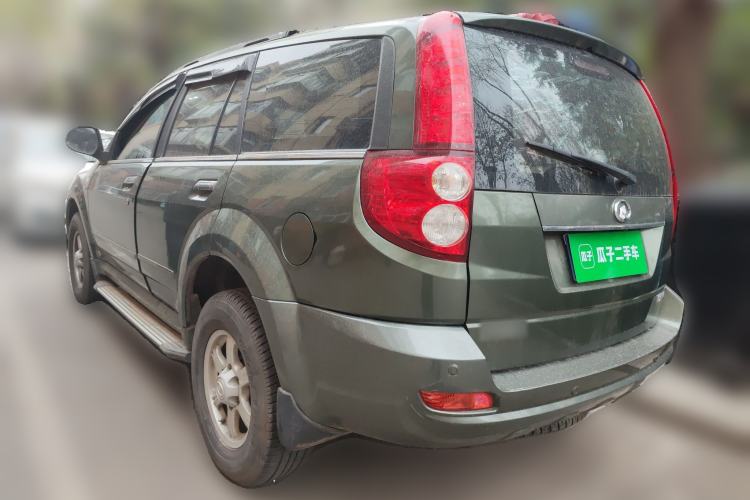 Used Haval H5 Classic 2011 European-style Green Silence 2.0T Automatic Two-Wheel Drive Luxury Model Rear Left 45 Deg