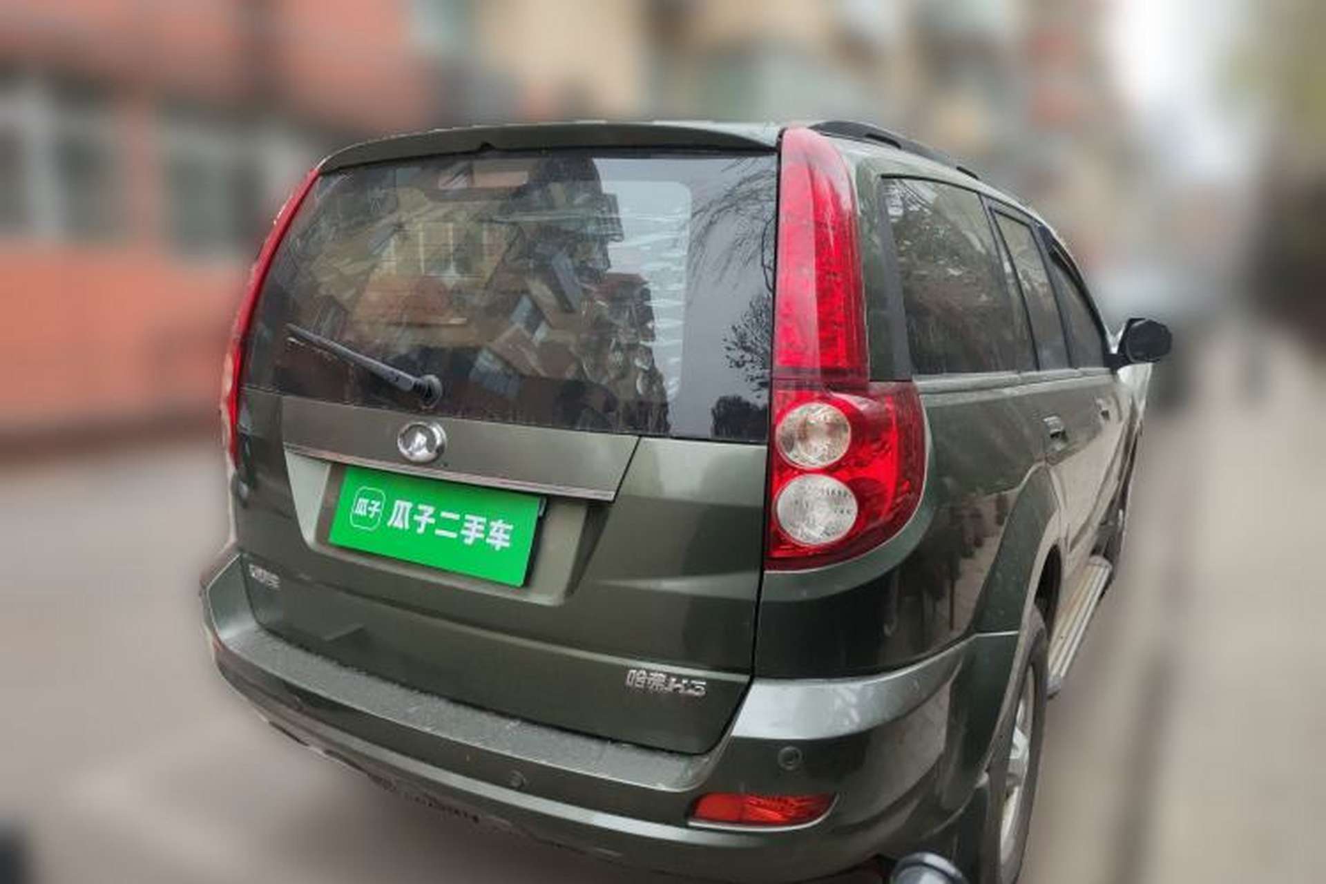 Used Haval H5 Classic 2011 European-style Green Silence 2.0T Automatic Two-Wheel Drive Luxury Model Rear Right 45 Deg