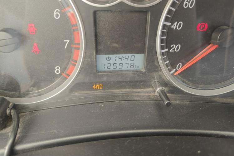 Used Haval H5 Classic 2011 Zhizun Edition 2.4L Four-Wheel Drive Deluxe Differential Version Odometer Close Up