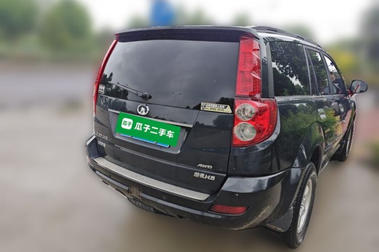 Used Haval H5 Classic 2012 European-style Edition Green Silence 2.0T Automatic All-Wheel Drive Ultra-Luxury Model Rear Right 45 Deg