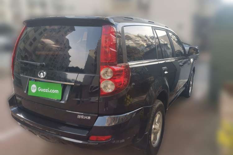 Used Haval H5 Classic 2012 European-style Version Green Silence 2.0T Automatic 2WD Luxury Model Rear Right 45 Deg
