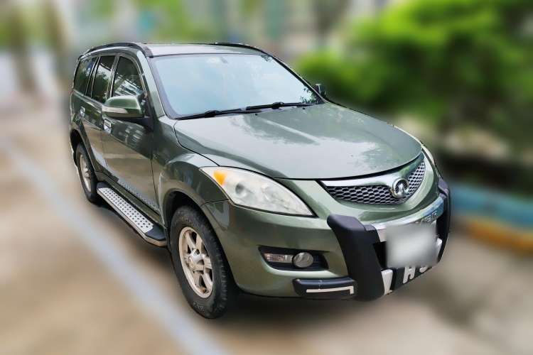 Used Haval H5 Classic 2012 European-style Version Green Quiet 2.0T Manual Two-Wheel Drive Comfort Model Front Right 45 Deg