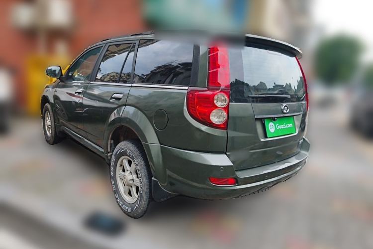 Used Haval H5 Classic 2012 European-style Version Green Quiet 2.0T Manual Two-Wheel Drive Comfort Model Rear Left 45 Deg