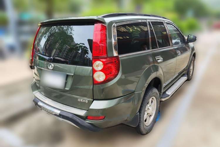 Used Haval H5 Classic 2012 European-style Version Green Quiet 2.0T Manual Two-Wheel Drive Comfort Model Rear Right 45 Deg