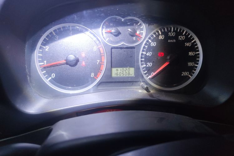 Used Haval H5 Classic 2012 European-style Edition 2.4L Four-Wheel Drive Comfort Model Odometer Close Up