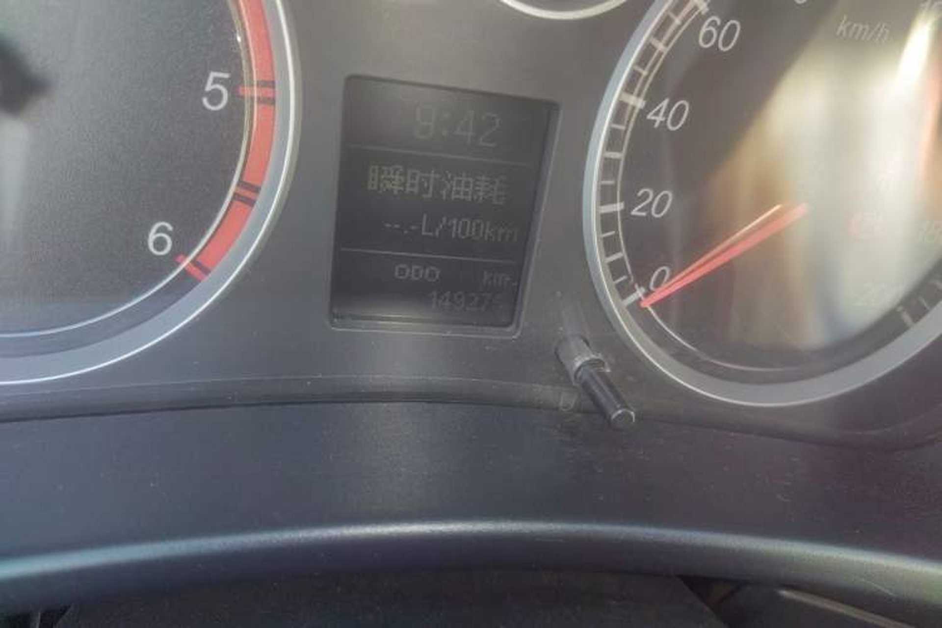 Used Haval H5 Classic 2012 ZhiZun Edition Green & Quiet 2.0T Manual Two-Wheel Drive Comfortable Model Odometer Close Up