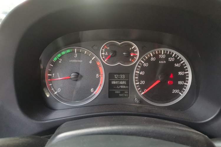 Used Haval H5 Classic 2013 ZhiZun Edition Green Silence 2.0T Manual 4x4 Progressive Model Instrument Cluster