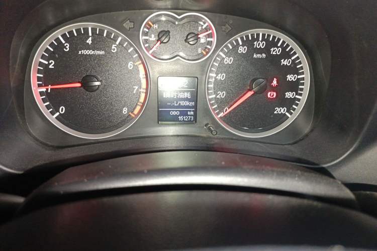 Used Haval H5 Classic 2013 Zhizun Edition 2.0T Manual 4x4 Prestige Model Odometer Close Up
